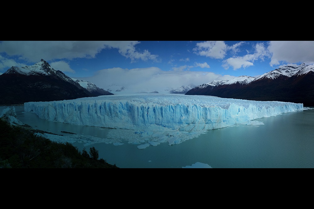 Aerial view of Perito Moreno Glacier, Argentina