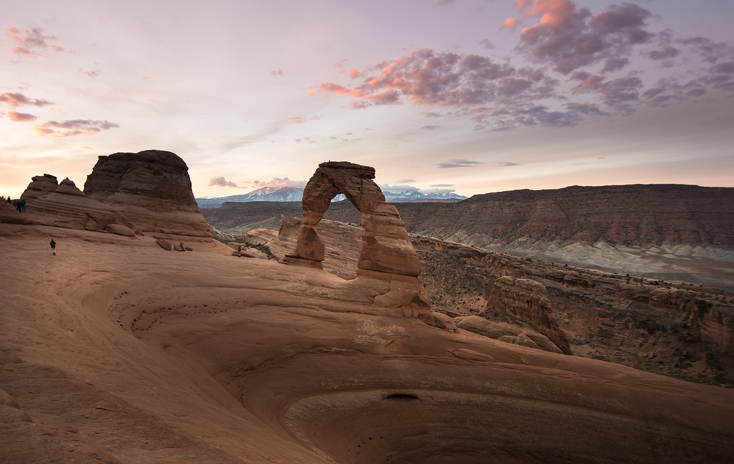 Arch made from rock formation