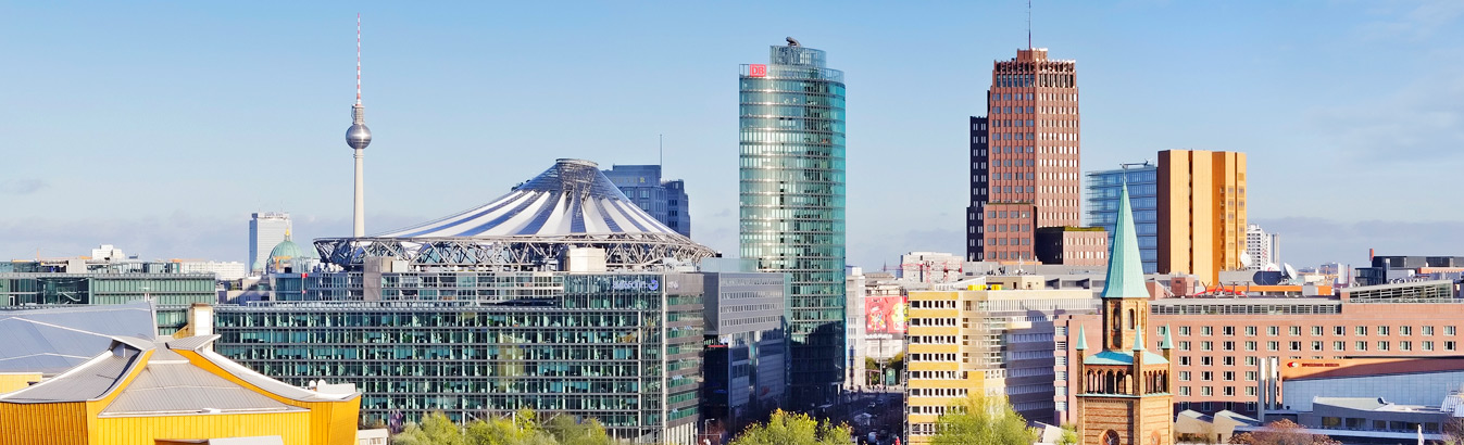 Downtown Berlin skyline at daytime